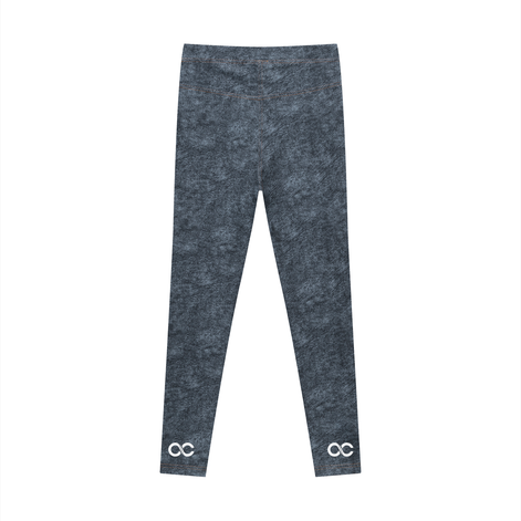 Women's Faux Denim Zip-Fly Leggings