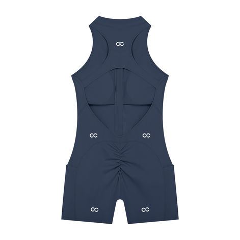 Women’s Quarter-Zip Yoga Romper