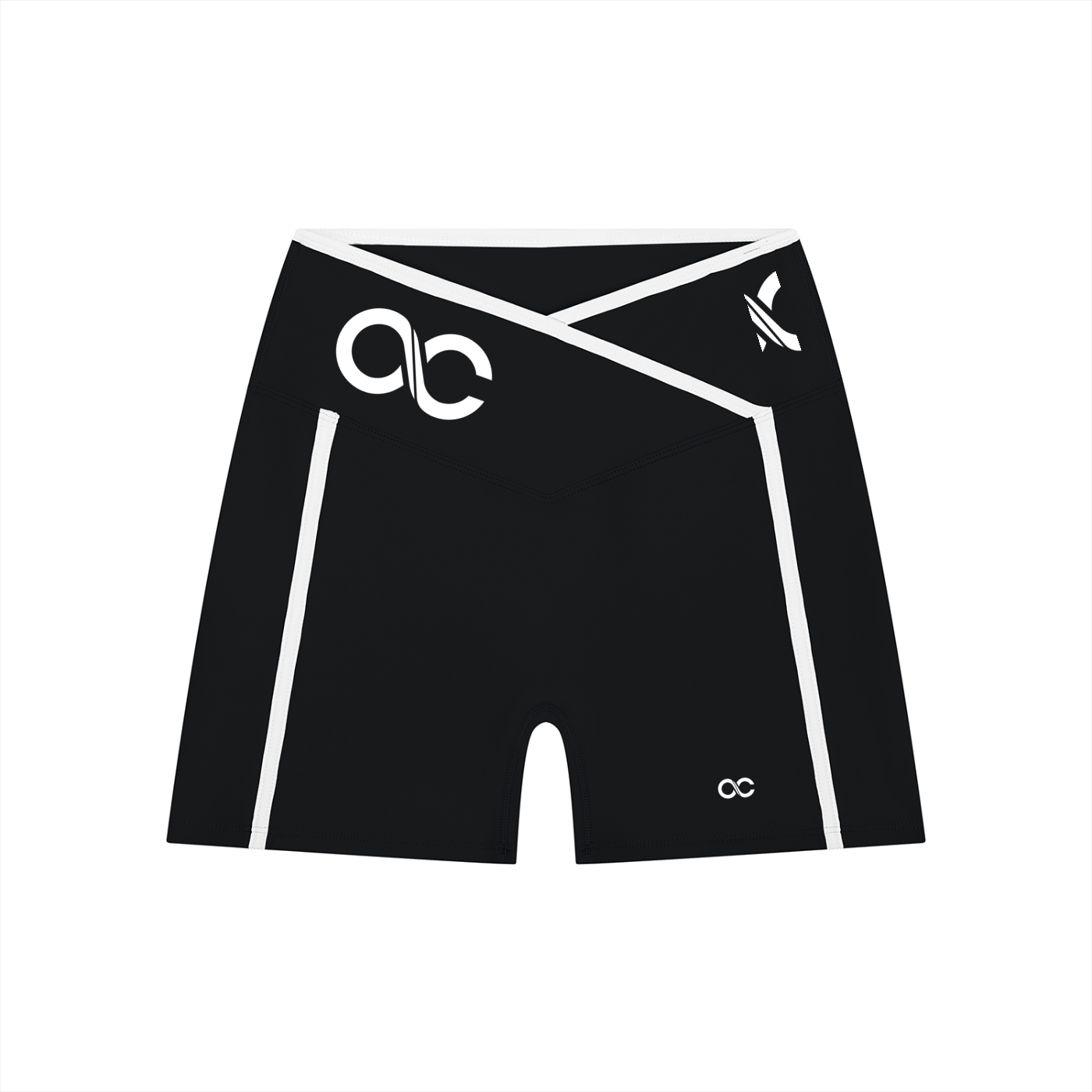 Women’s High Rise Color Block Yoga Shorts