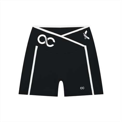Women’s High Rise Color Block Yoga Shorts