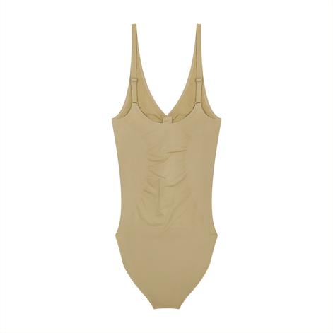 Women’s Full-Zip Ruched Bodysuit