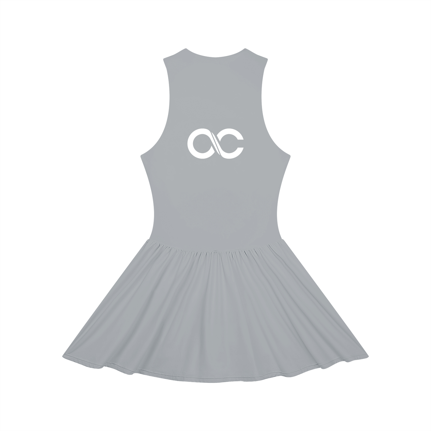 Women’s Ruched Sleeveless Full-Zip Dress