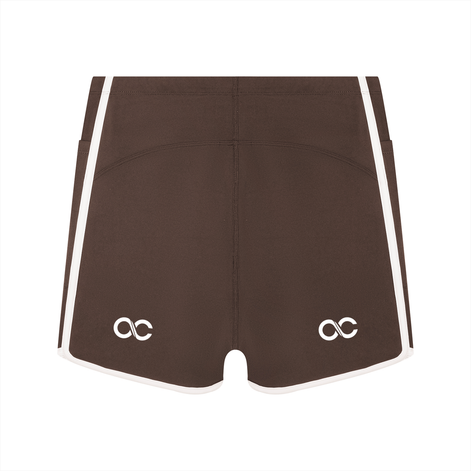 Women's High Rise Color Block Yoga Shorts