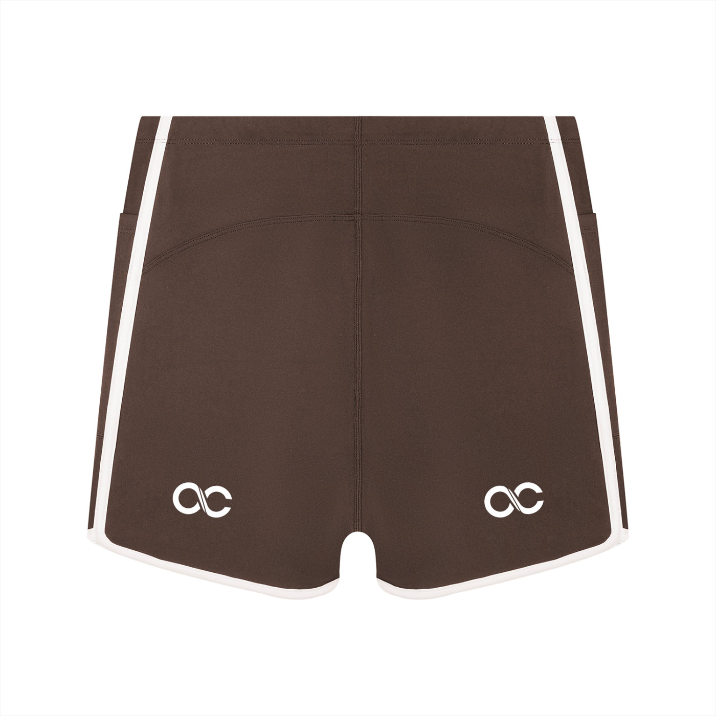 Women's High Rise Color Block Yoga Shorts