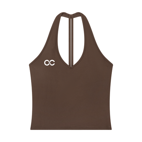 Women’s Halter V-Neck Yoga Tank Top