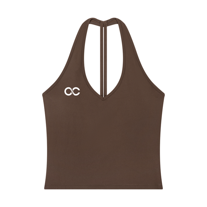 Women’s Halter V-Neck Yoga Tank Top