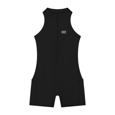 Women’s Quarter-Zip Yoga Romper