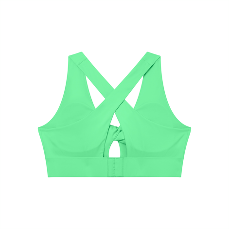 Women's Twist Front V-Neck Sports Bra