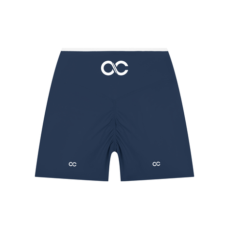 Women’s High Rise Color Block Yoga Shorts