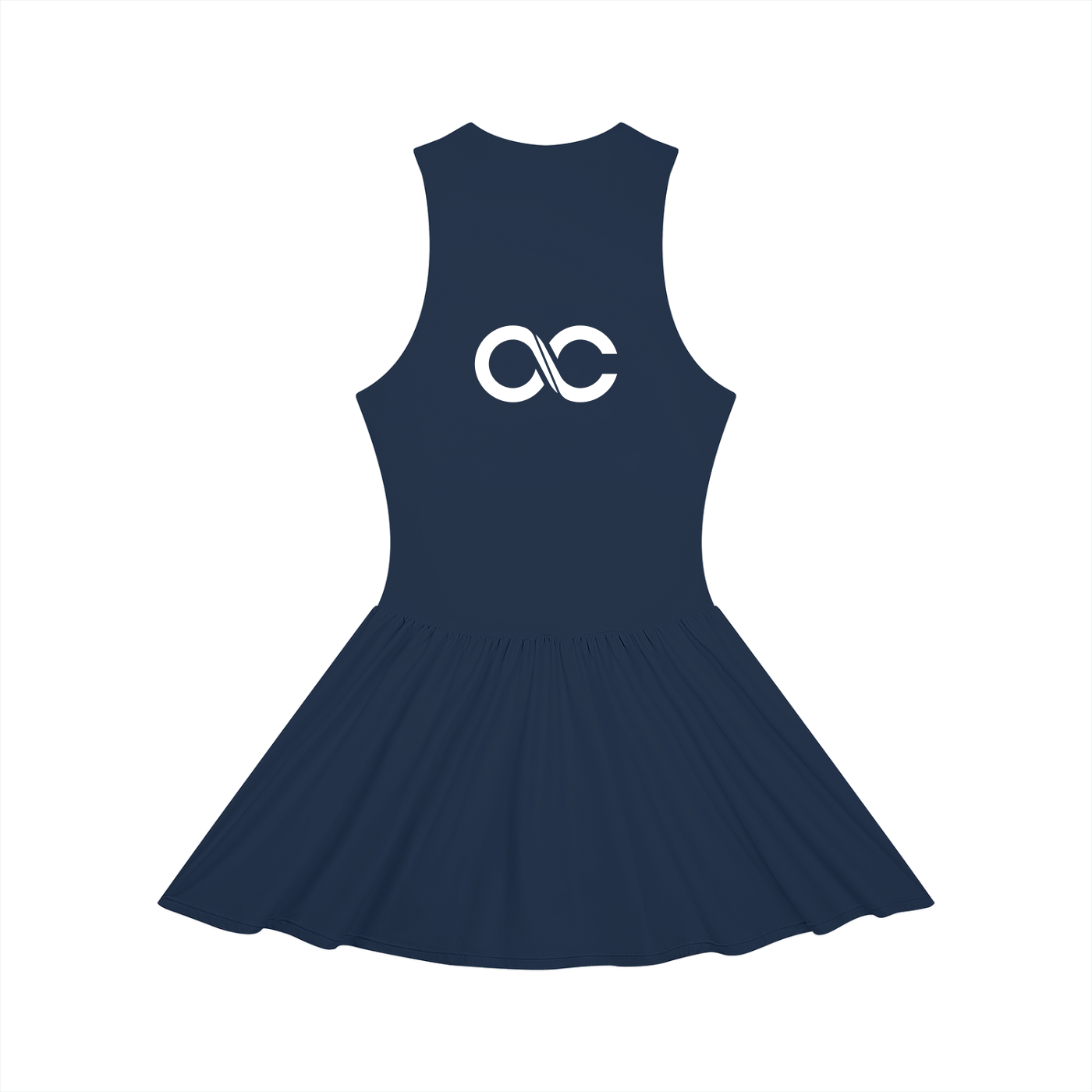 Women’s Ruched Sleeveless Full-Zip Dress