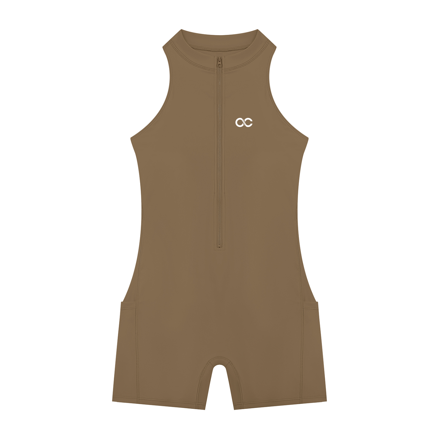 Women’s Quarter-Zip Yoga Romper