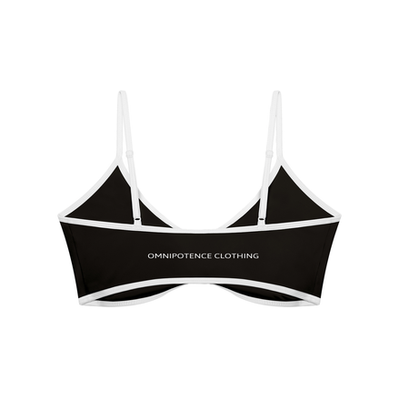 Women's Color Block Ruched V-Neck Sports Bra