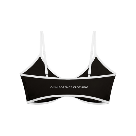 Women's Color Block Ruched V-Neck Sports Bra