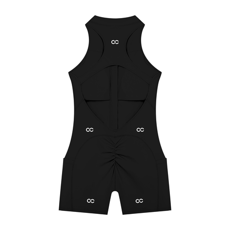 Women’s Quarter-Zip Yoga Romper