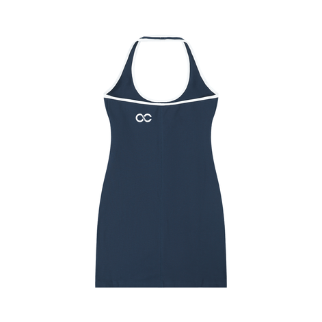Women's Binding Tight Halter Dress