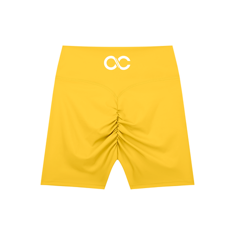 High-Waisted Blend Biker Shorts
