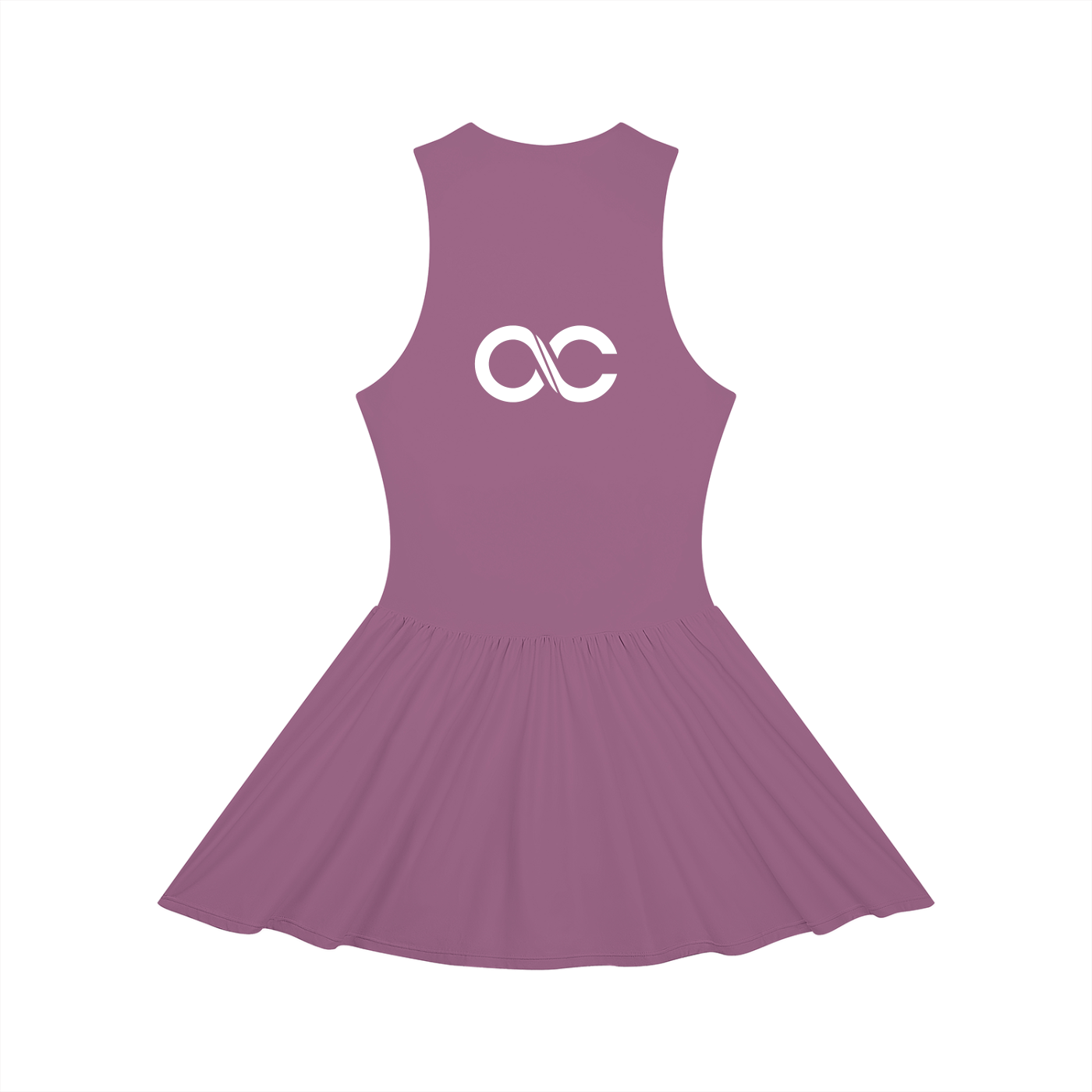 Women’s Ruched Sleeveless Full-Zip Dress
