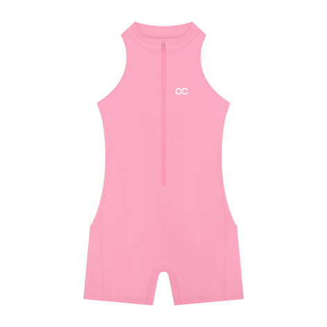 Women’s Quarter-Zip Yoga Romper