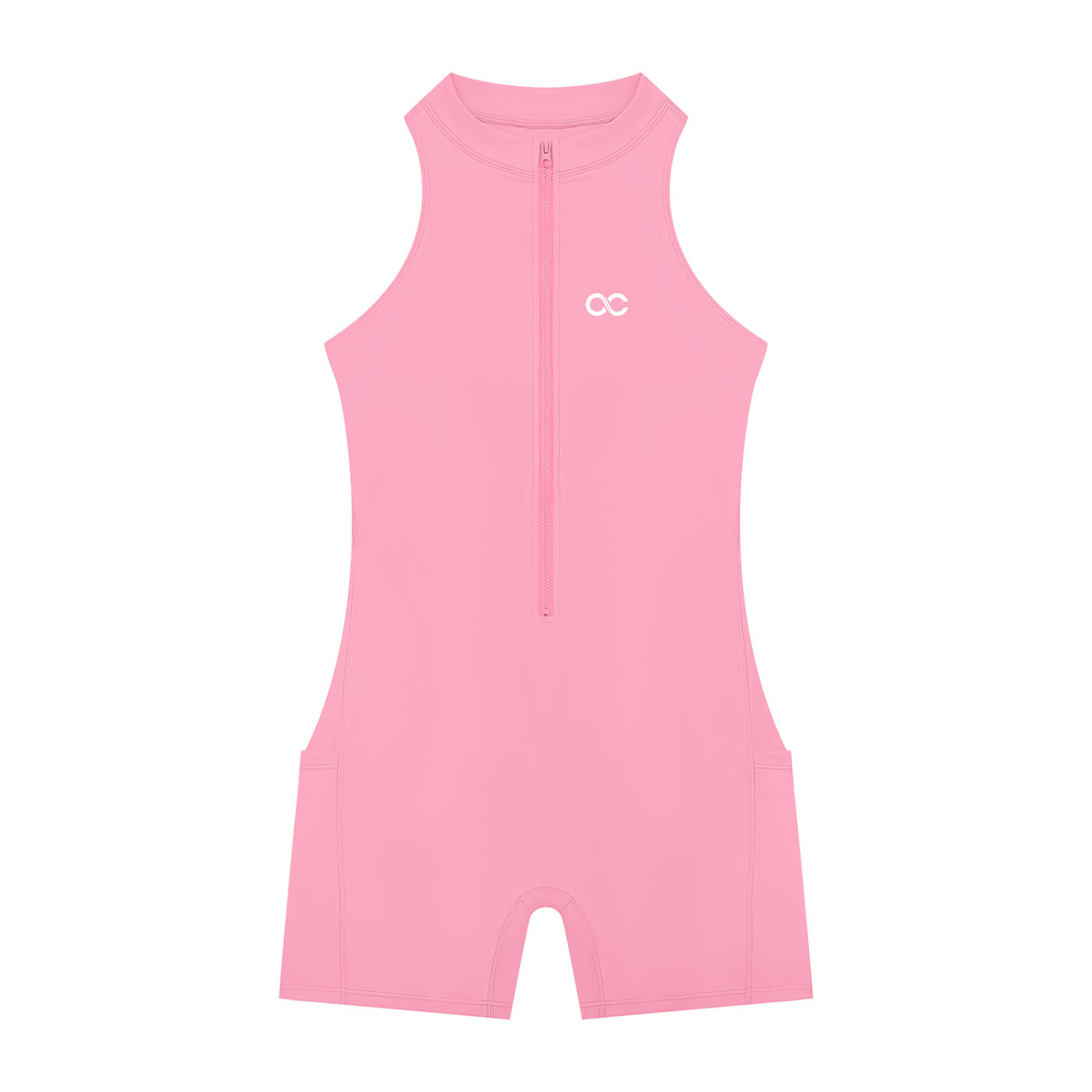 Women’s Quarter-Zip Yoga Romper
