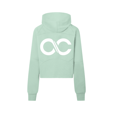 Cropped Half-Zip Hoodie