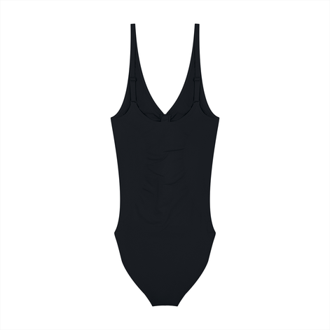 Women’s Full-Zip Ruched Bodysuit