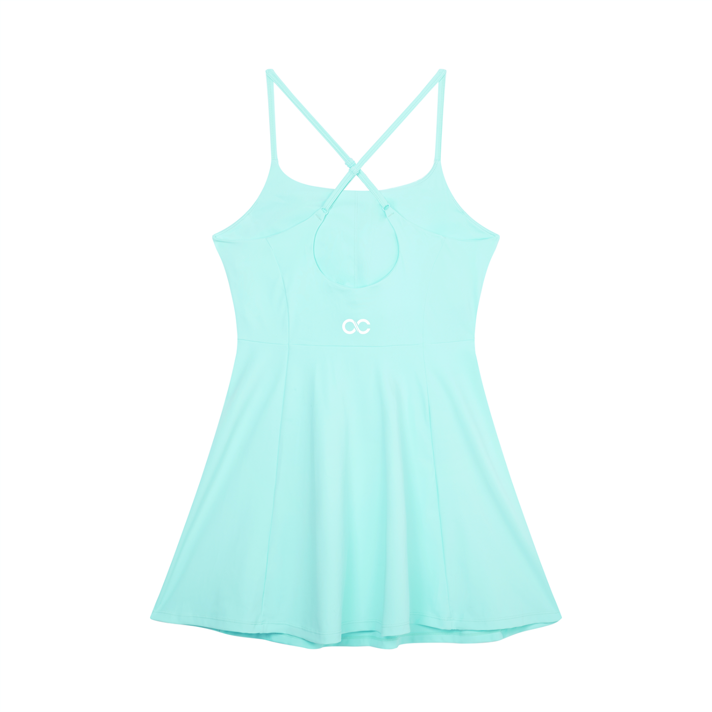 Women's Color Block A-Line Sleeveless Dress