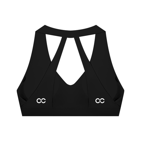 Women's Halter Cropped Sports Bra