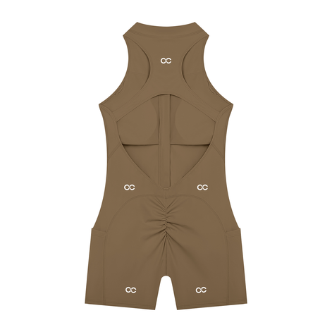 Women’s Quarter-Zip Yoga Romper