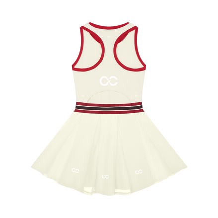 Women's Color Block A-Line Sleeveless Dress