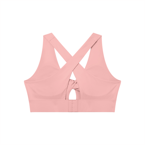 Women's Twist Front V-Neck Sports Bra