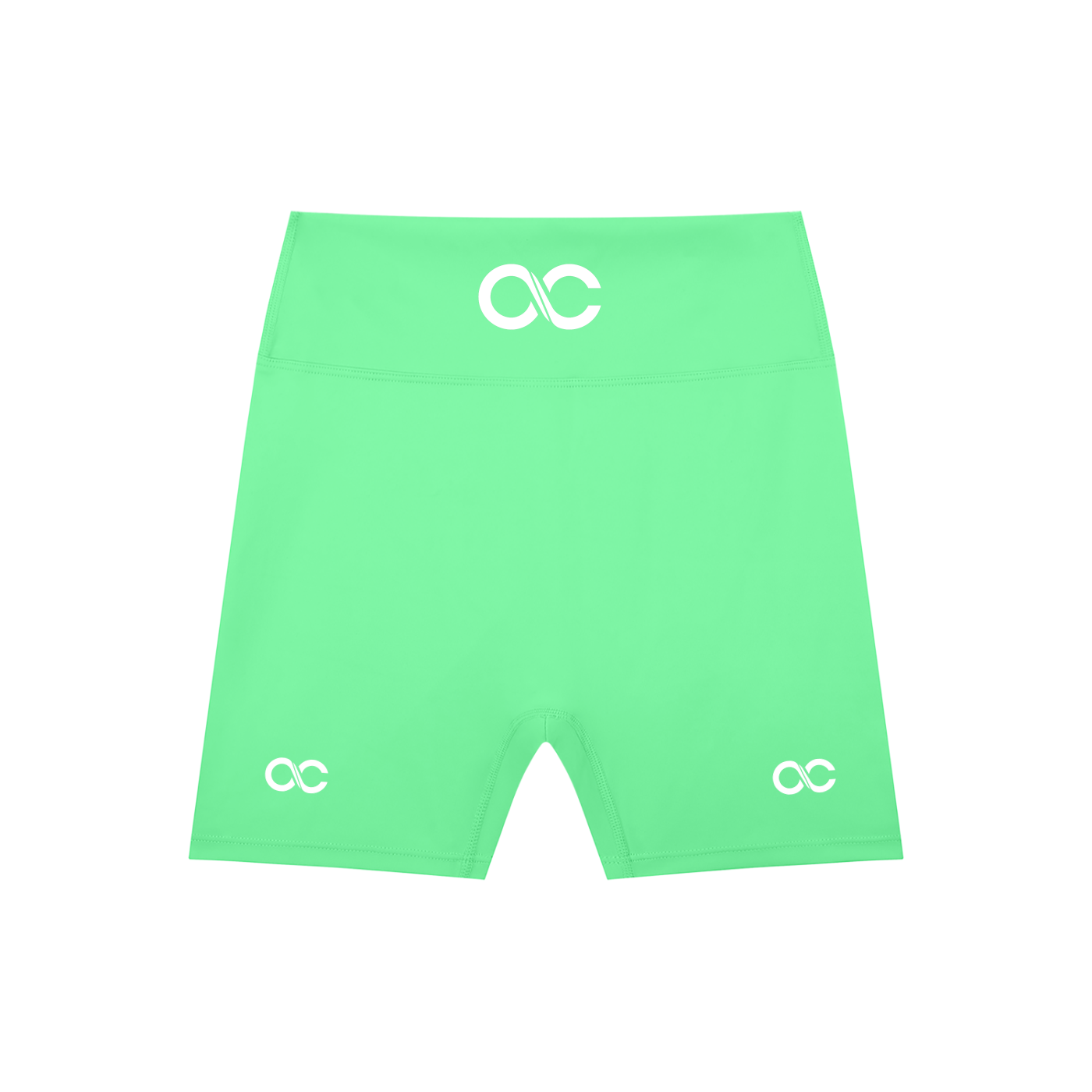 High-Waisted Blend Biker Shorts