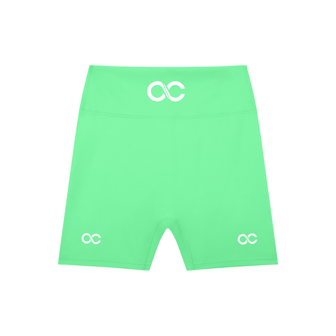 High-Waisted Blend Biker Shorts