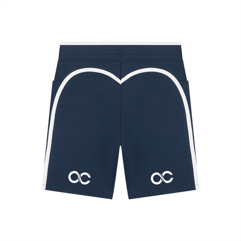 Women's High Rise Color Block Yoga Shorts