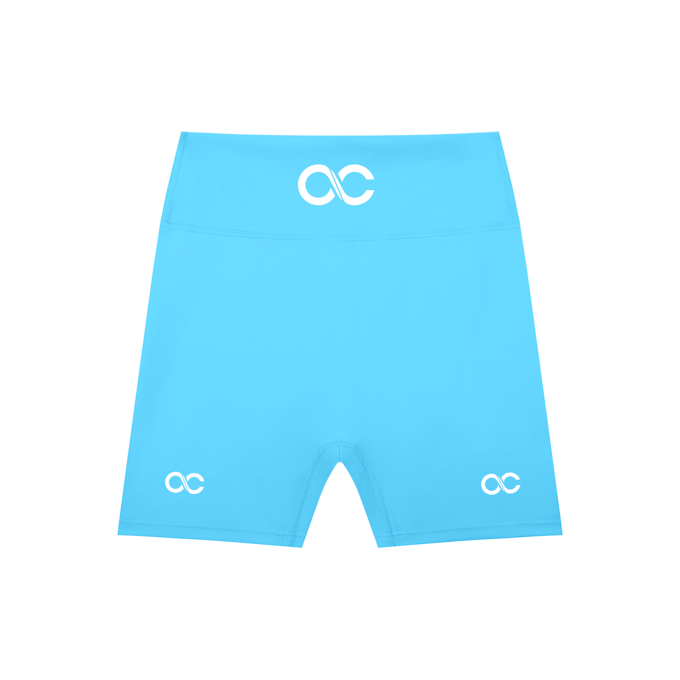 High-Waisted Blend Biker Shorts