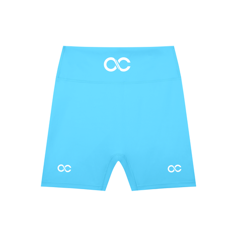 High-Waisted Blend Biker Shorts