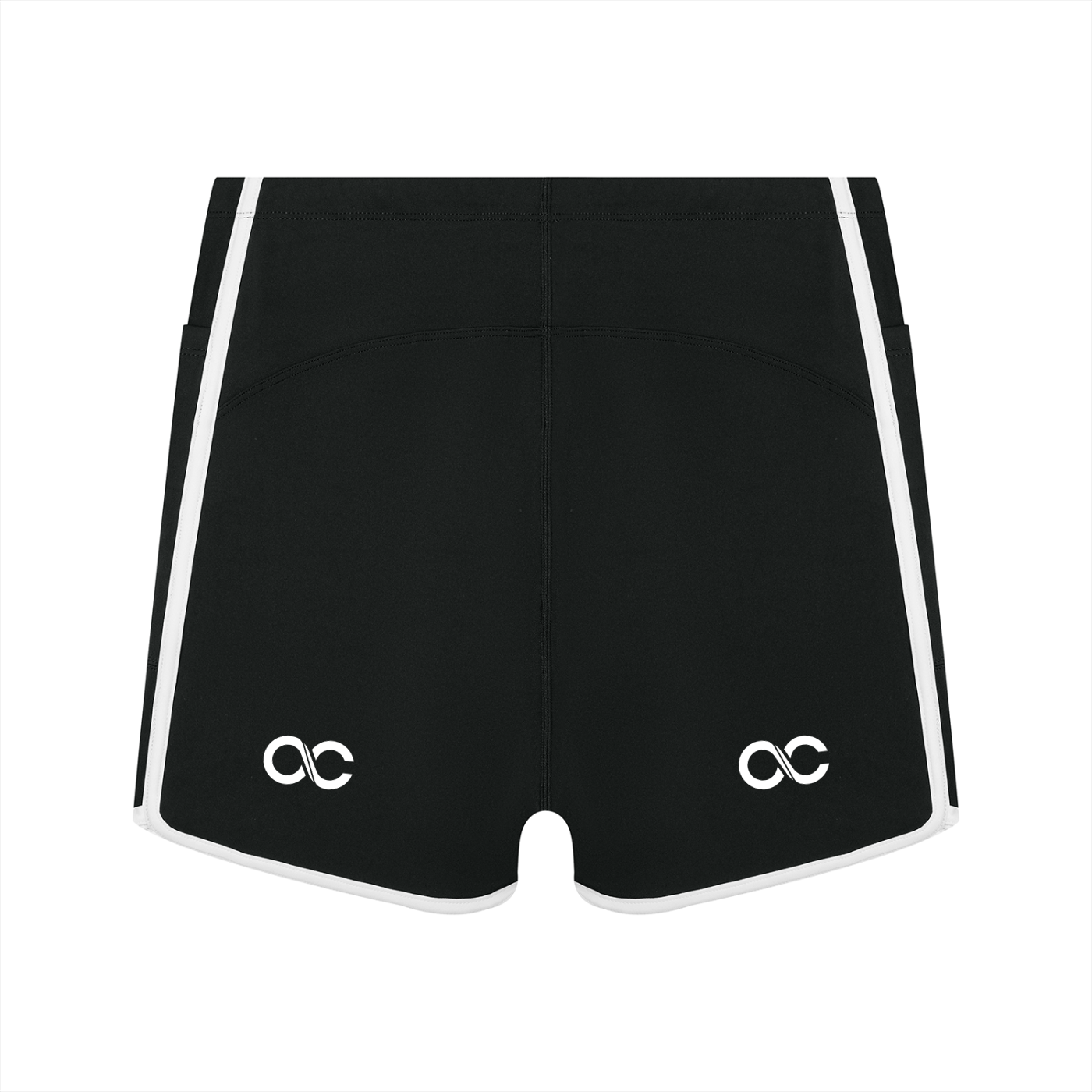 Women's High Rise Color Block Yoga Shorts