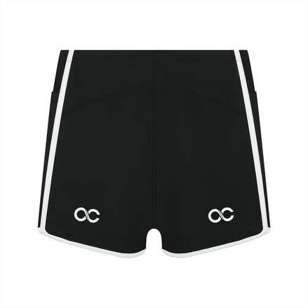 Women's High Rise Color Block Yoga Shorts