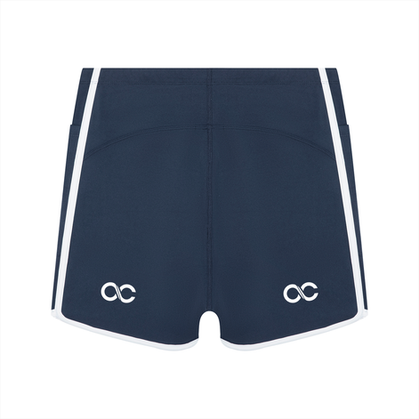 Women's High Rise Color Block Yoga Shorts