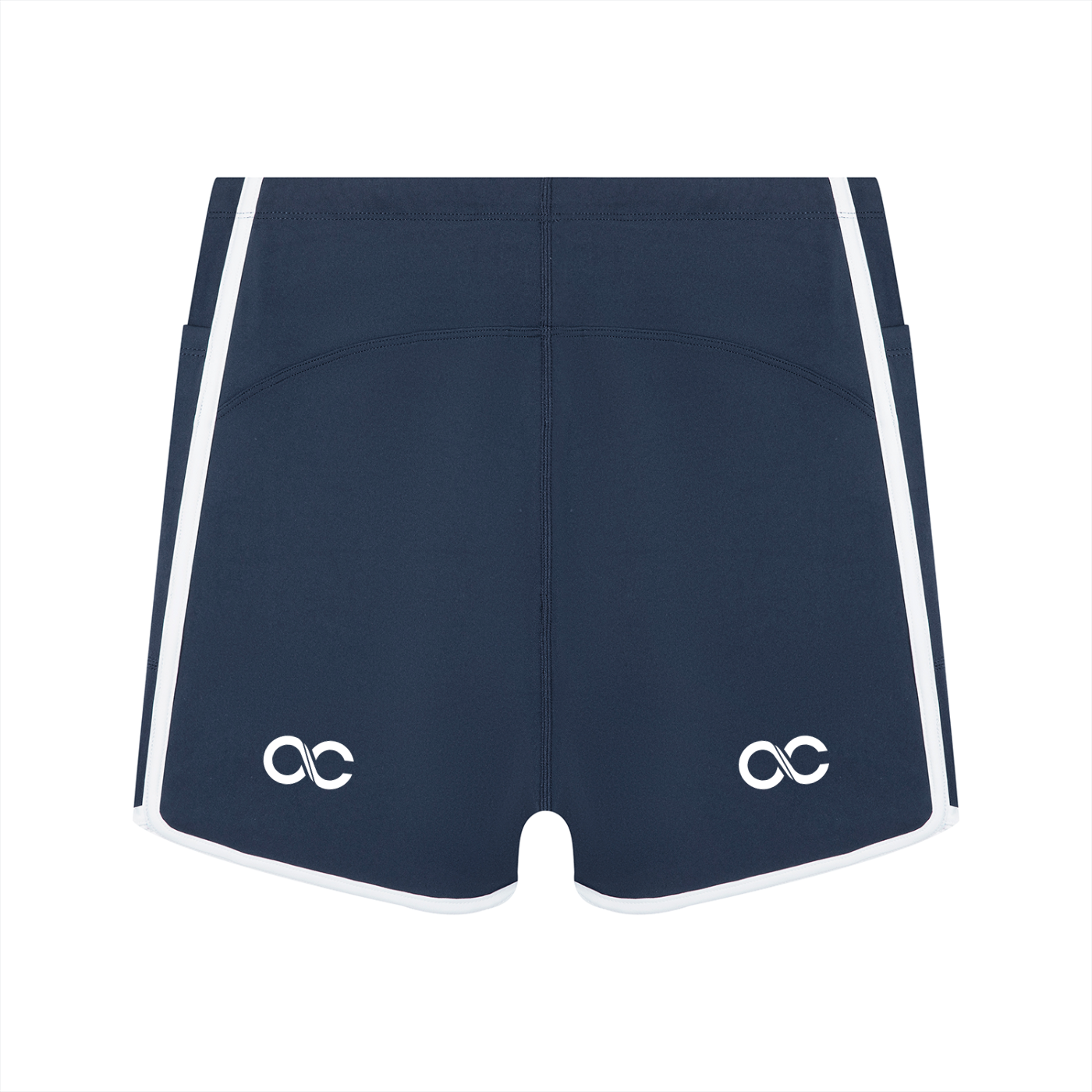 Women's High Rise Color Block Yoga Shorts