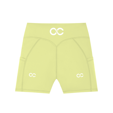 Women's High-Waisted Pocket Biker Shorts