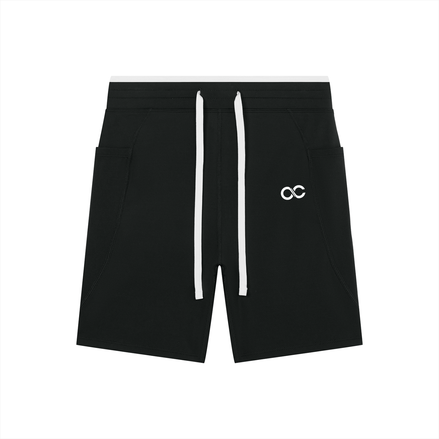 Women's High Rise Color Block Yoga Shorts