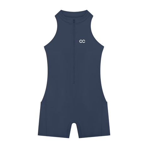 Women’s Quarter-Zip Yoga Romper