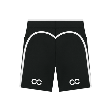 Women's High Rise Color Block Yoga Shorts