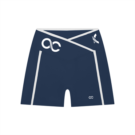 Women’s High Rise Color Block Yoga Shorts