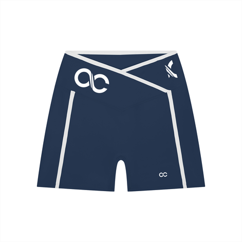 Women’s High Rise Color Block Yoga Shorts