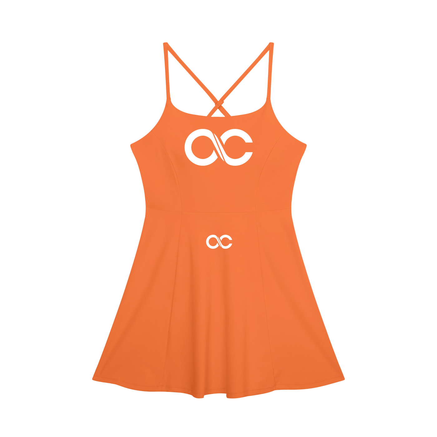 Women's Color Block A-Line Sleeveless Dress