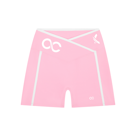 Women’s High Rise Color Block Yoga Shorts