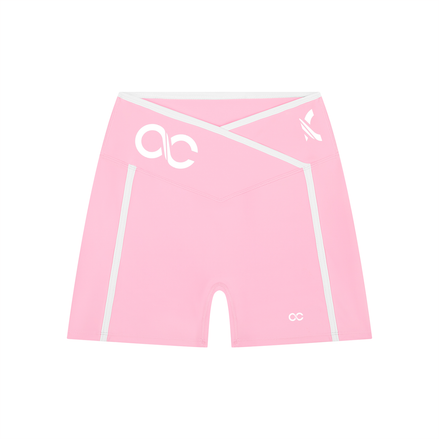 Women’s High Rise Color Block Yoga Shorts
