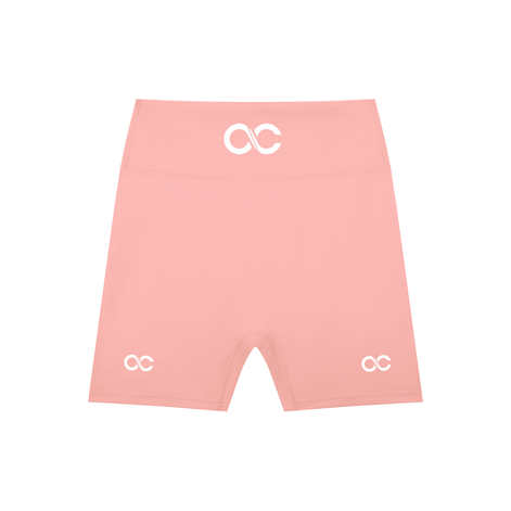 High-Waisted Blend Biker Shorts