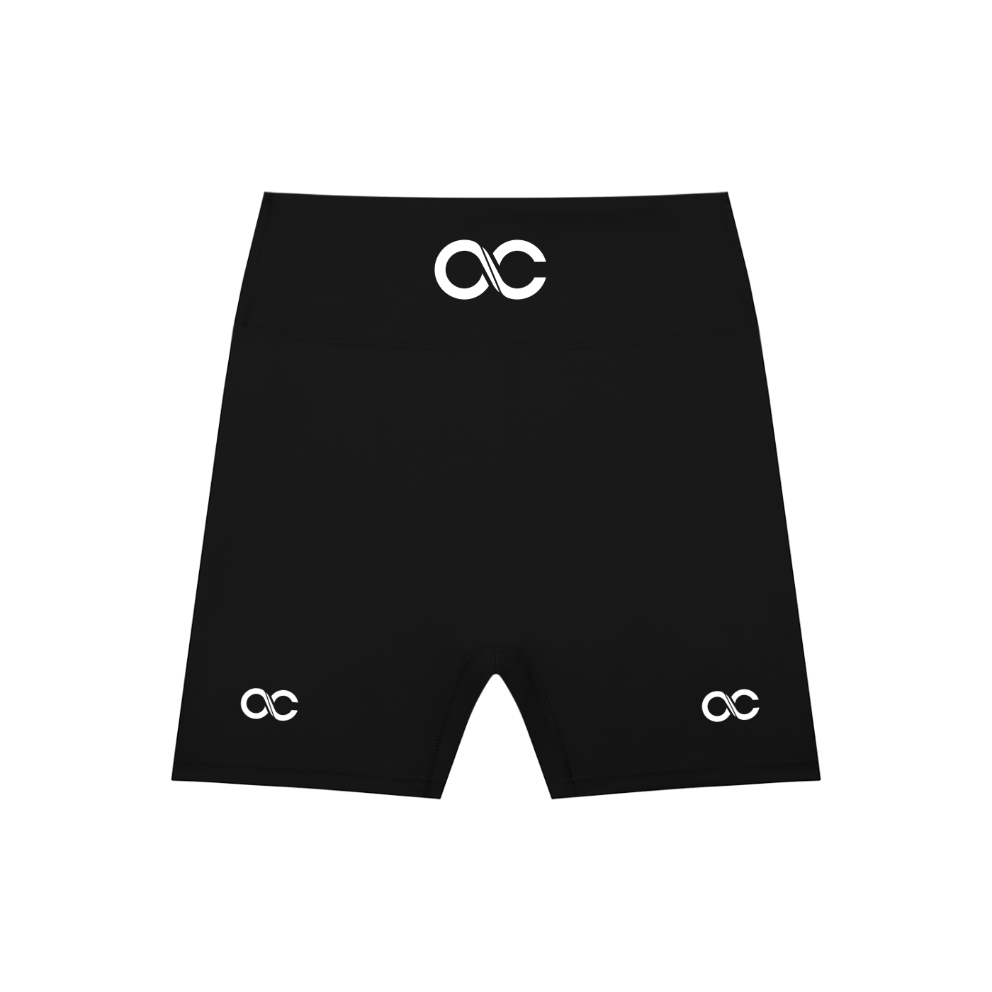 High-Waisted Blend Biker Shorts